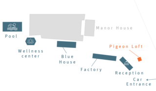 Plan of the pigeon loft