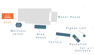 plan of the swimming pool