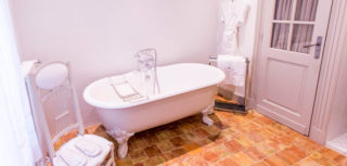 salle de bain de la junior suite le coquet