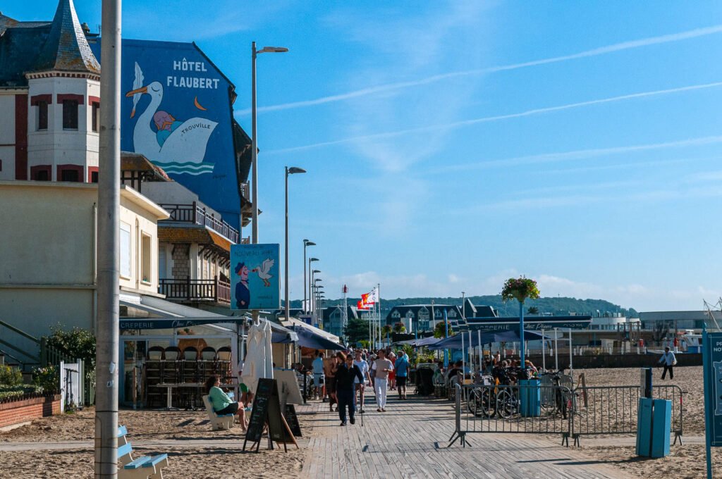 La promenade Savignac à Trouville-sur-mer