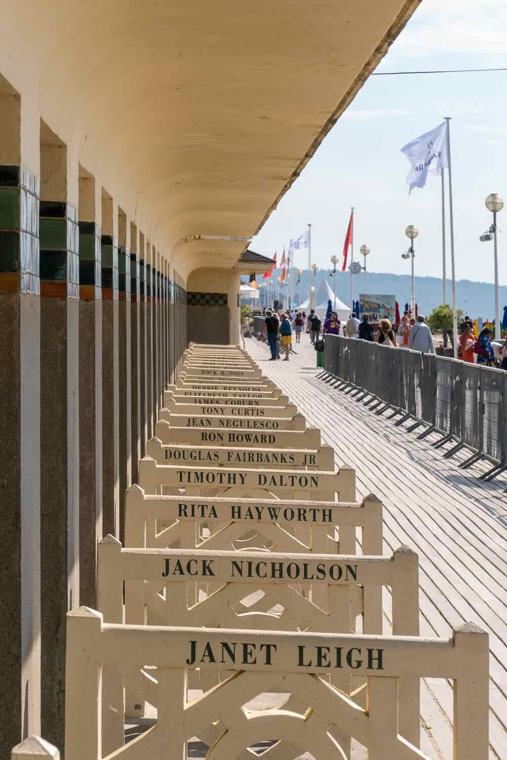 Les planches de Deauville