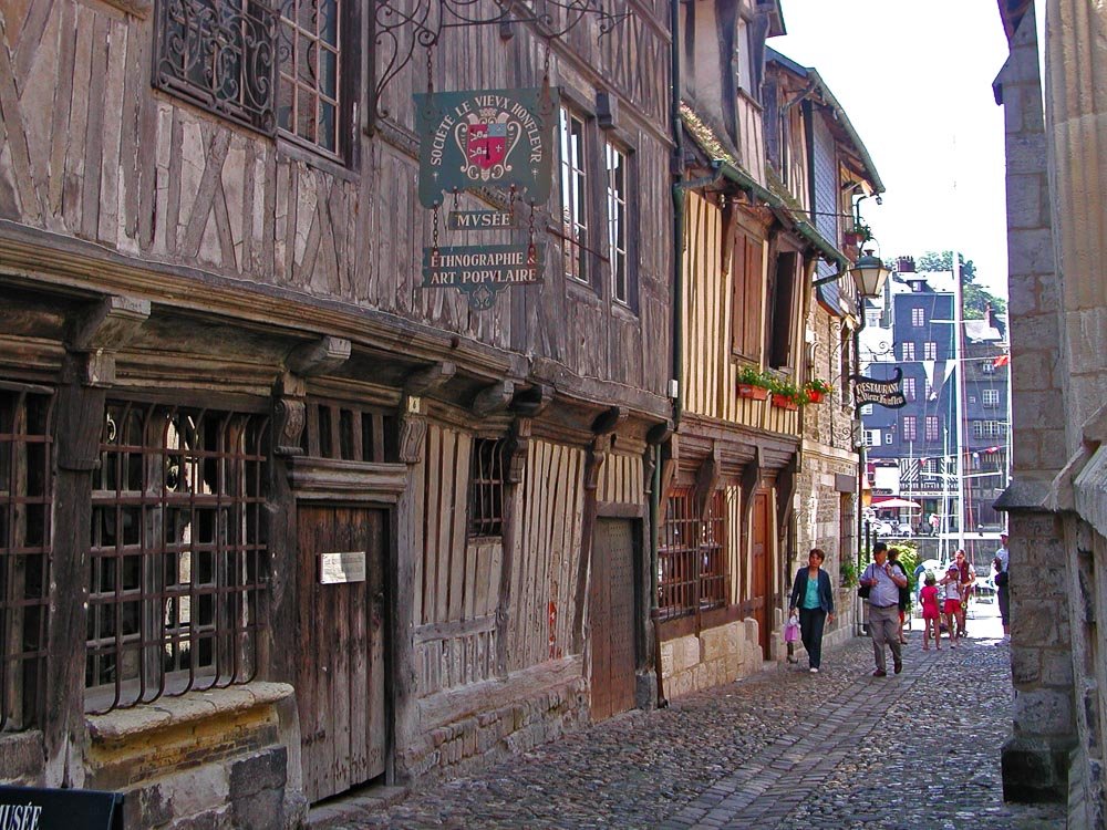les rues de Honfleur