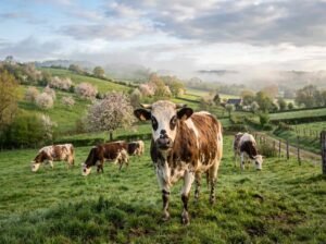 vaches normandes du Pays d'Auge